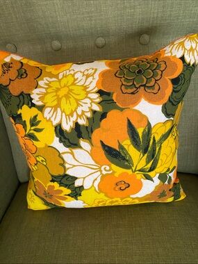 VTG Fabric 14” Pillow